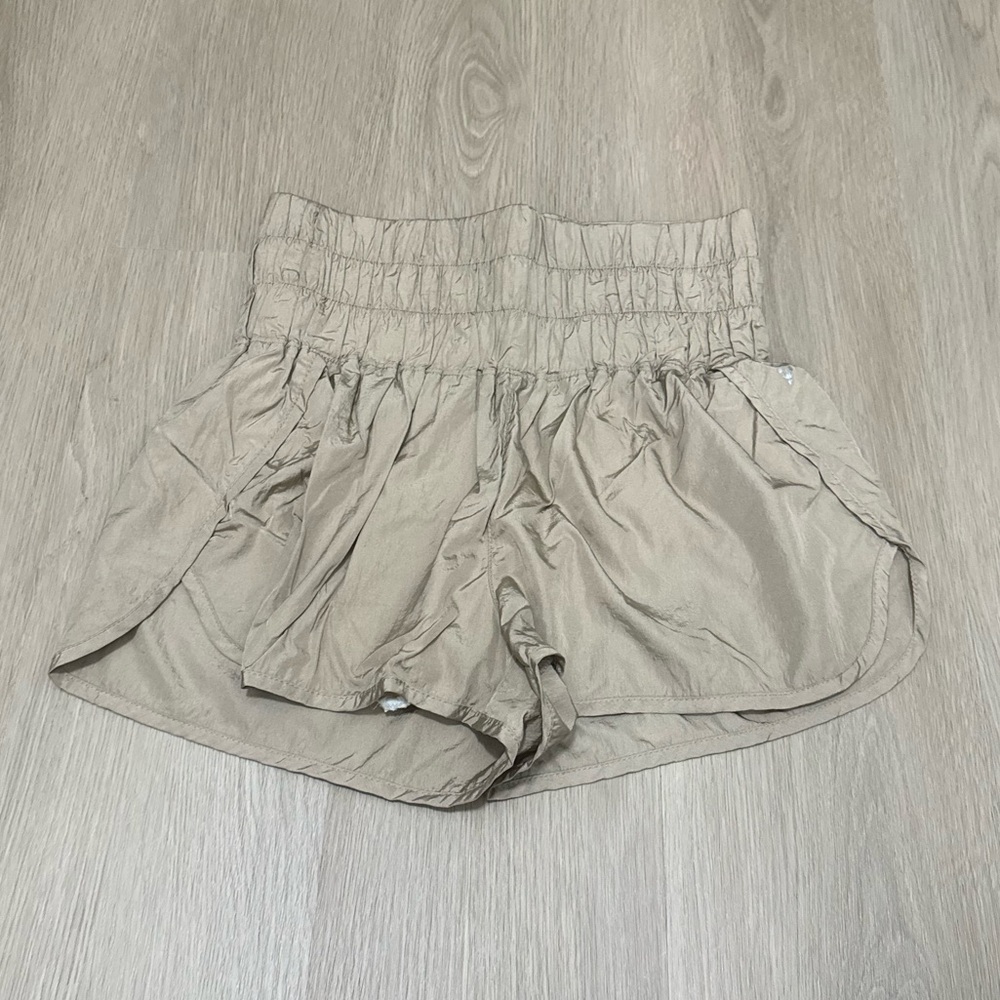 FP Movement by Free People Tan Athletic Shorts
